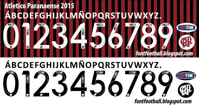 Font Vector Athletico Paranaense 2015 2016 kit