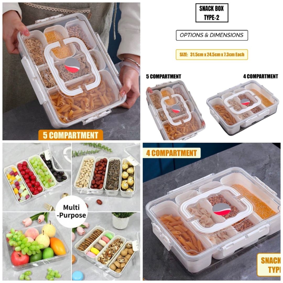 Compartment Snack Box