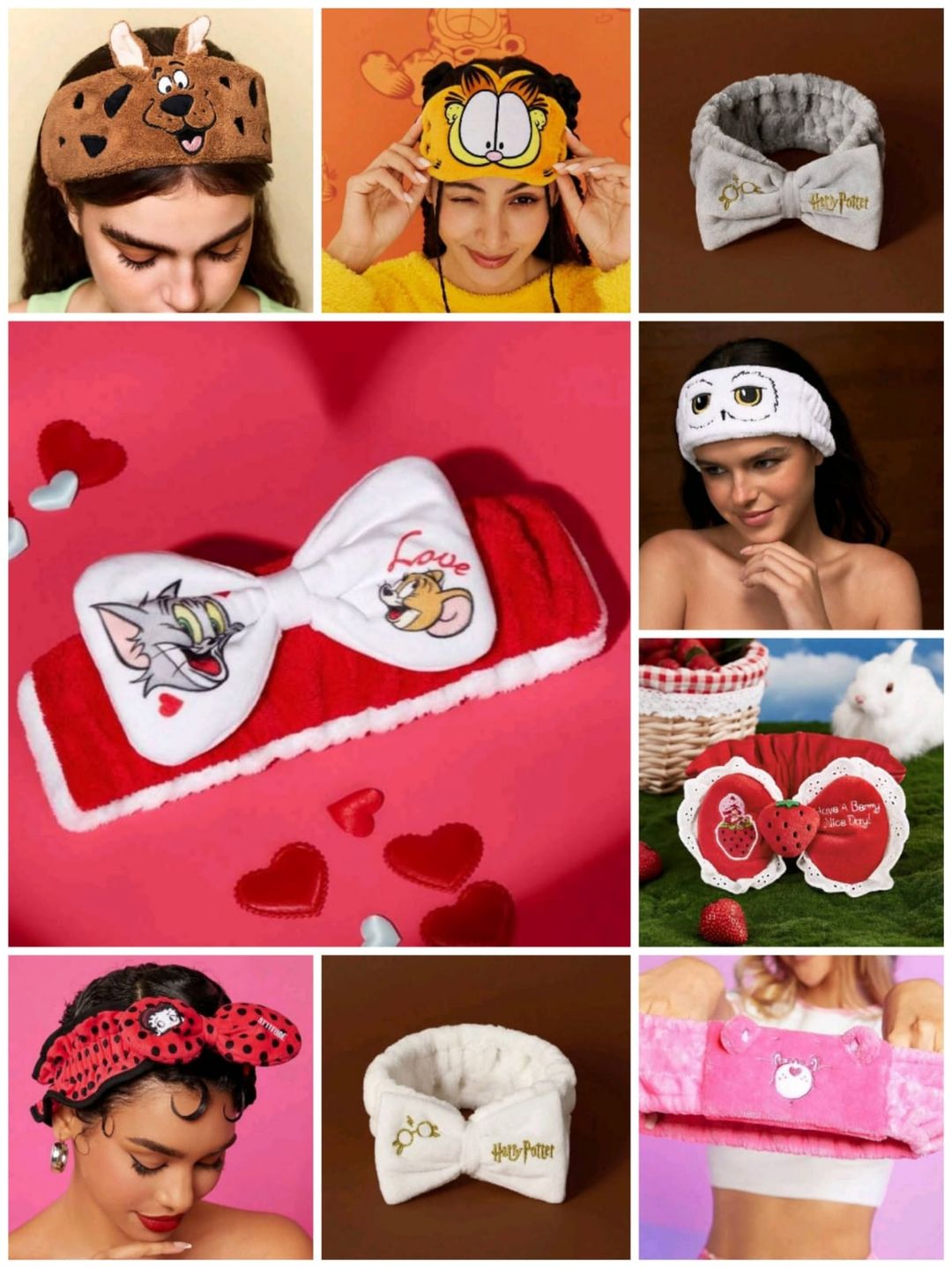 Ladies Cartoon Headbands