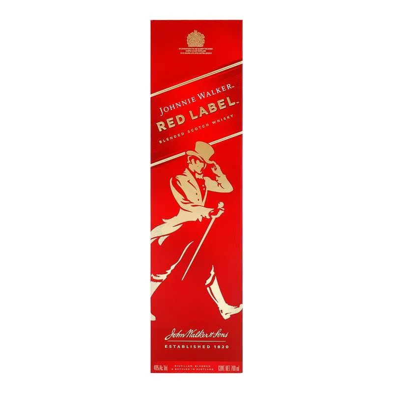 Whisky Etiq.Roja Johnnie Walker 700.0 mL