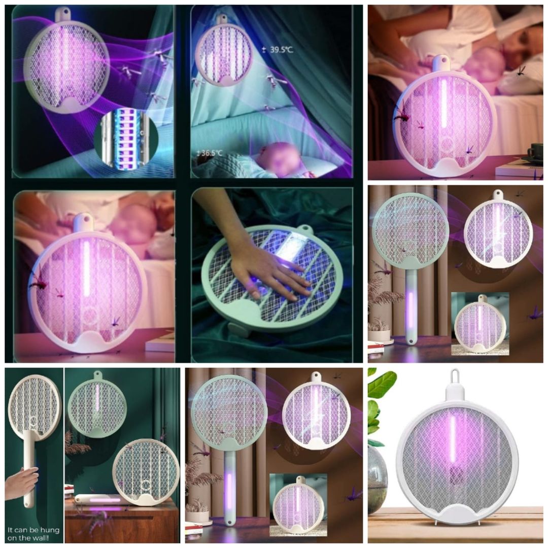 Mosquito Racket And Insect Killing Lamp