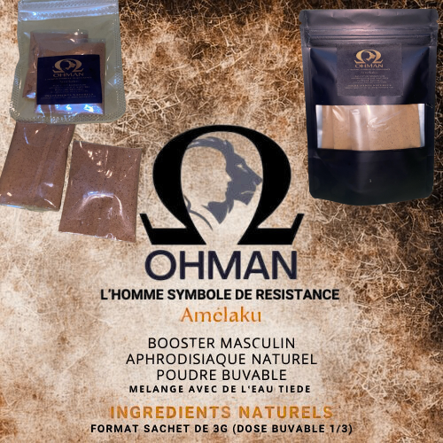 OHMAN "AMÉLAKU" 4 sachets de 3 doses