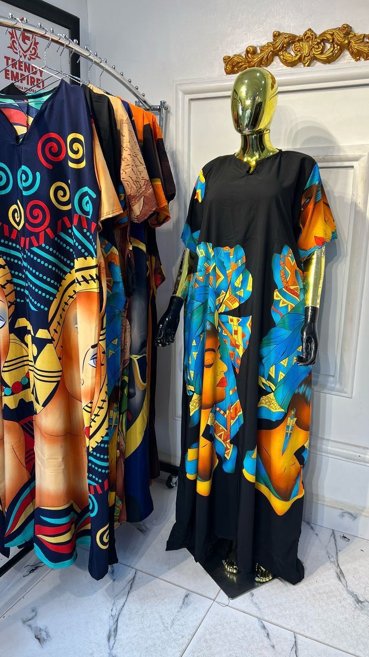 Robe longue manche 