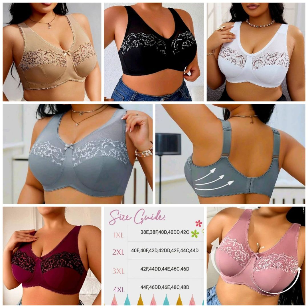 Plus Size Ladies Comfy Bra's