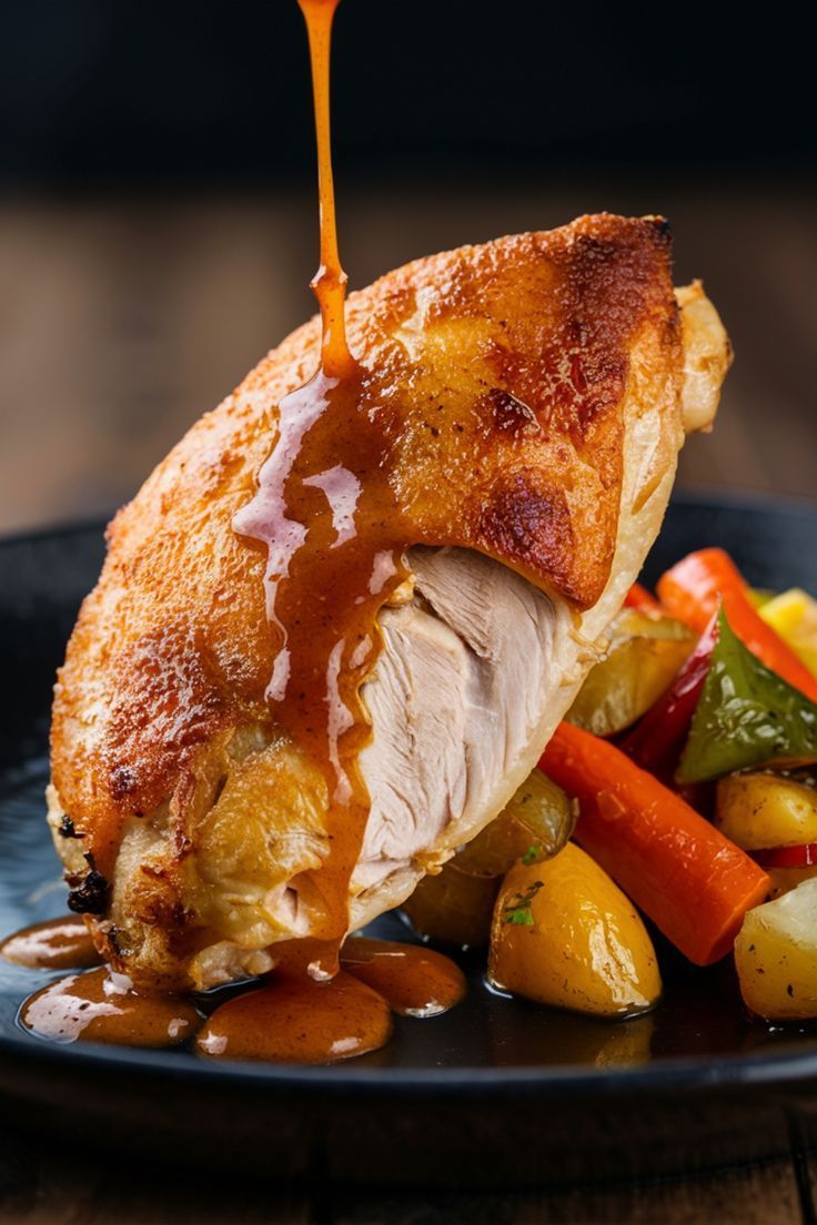 Magret de canard flambé