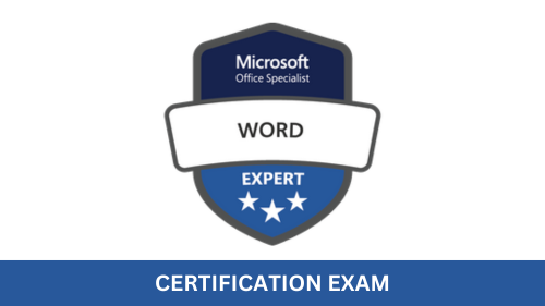 Certification MOS Word Expert 365 Apps MO- 111