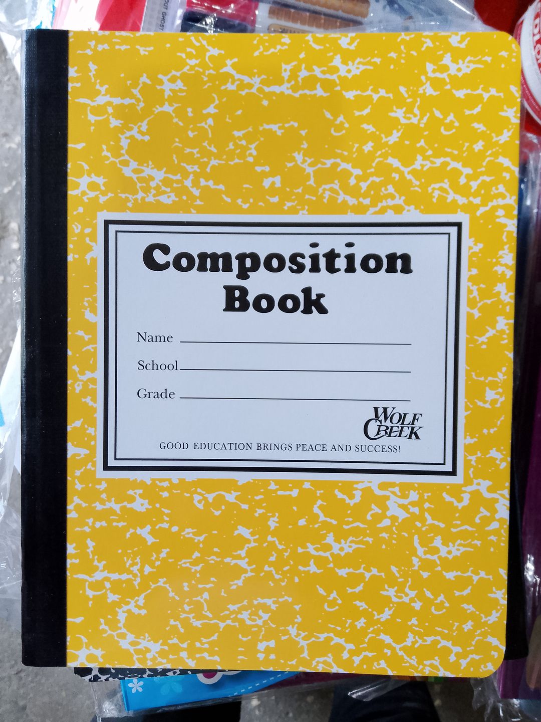 Composition book