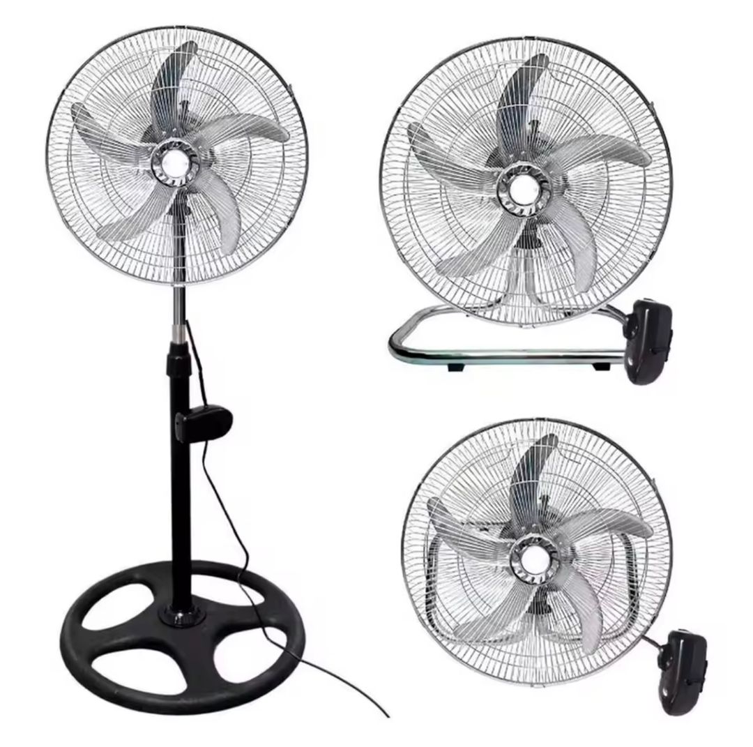 Ventilador de 5 aspas metálica 