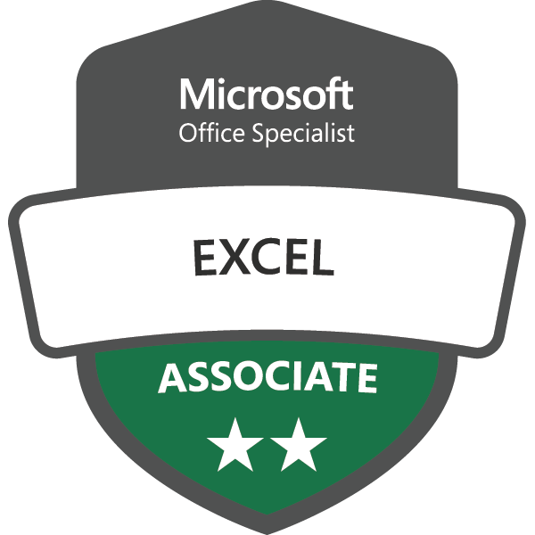 Certification Microsoft Office Specialist - Excel Associate MO-210