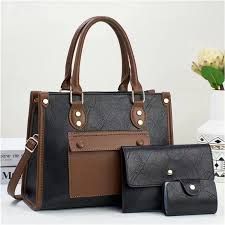 Bolso Cuero Negro