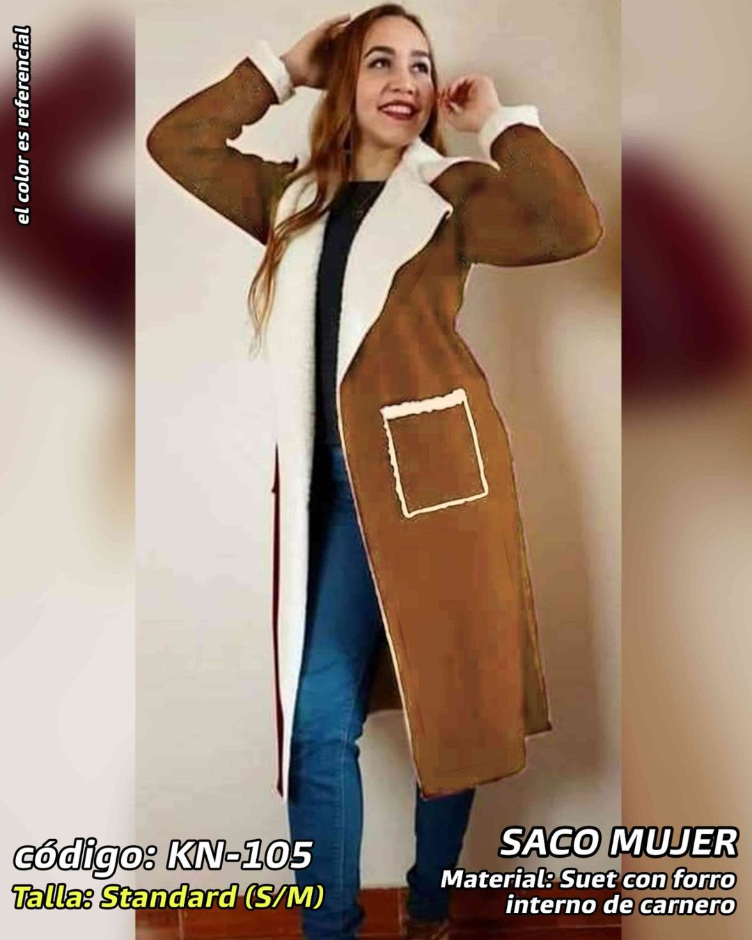  Sacos Suet Carnero MARRON CLARO