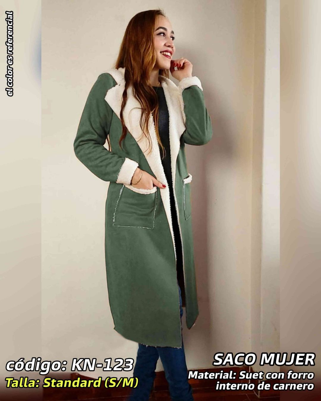 Sacos Suet Carnero verde oscuro