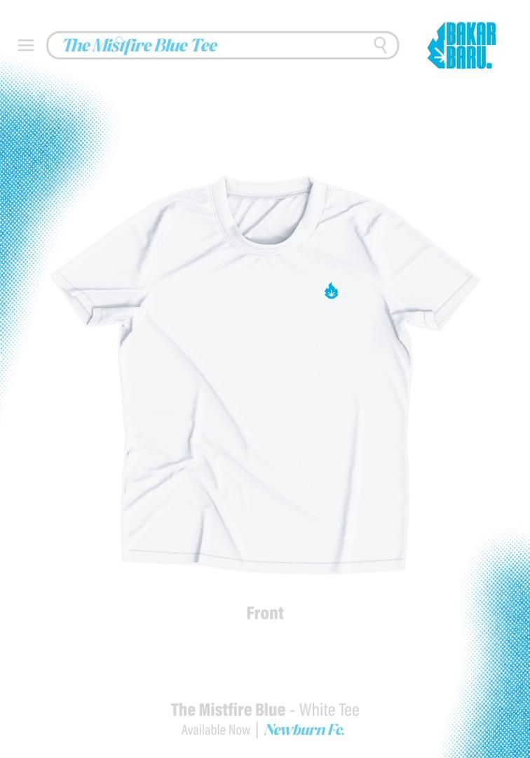 NEWBURN® "THE MISTFIRE BLUE" Tee