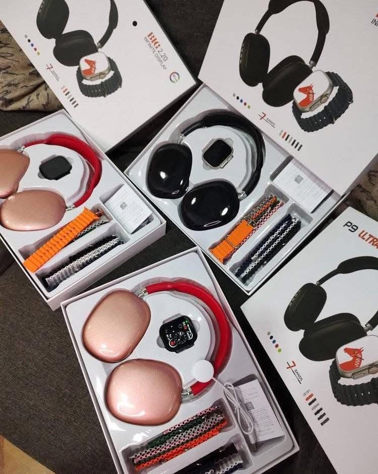 Set audífonos con smartwatch 