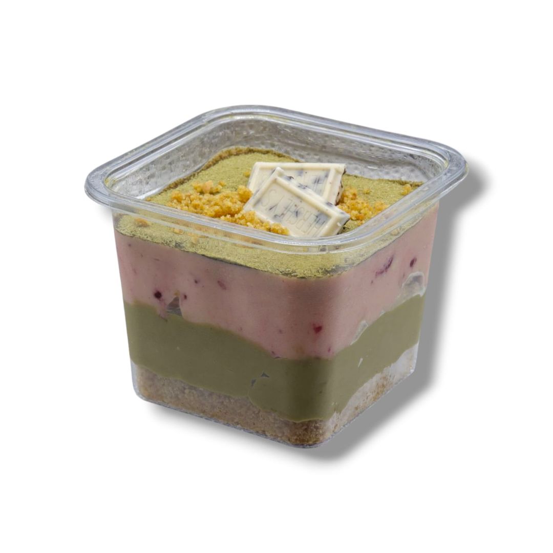 Strawberry Matcha Cheesecake 