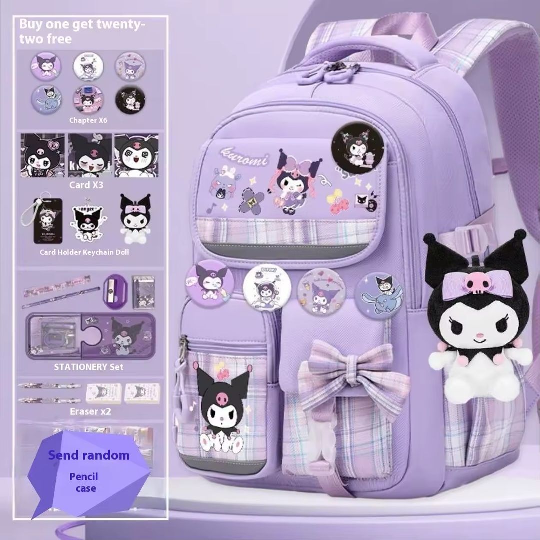 Mochila premium sanrio para secundaria 