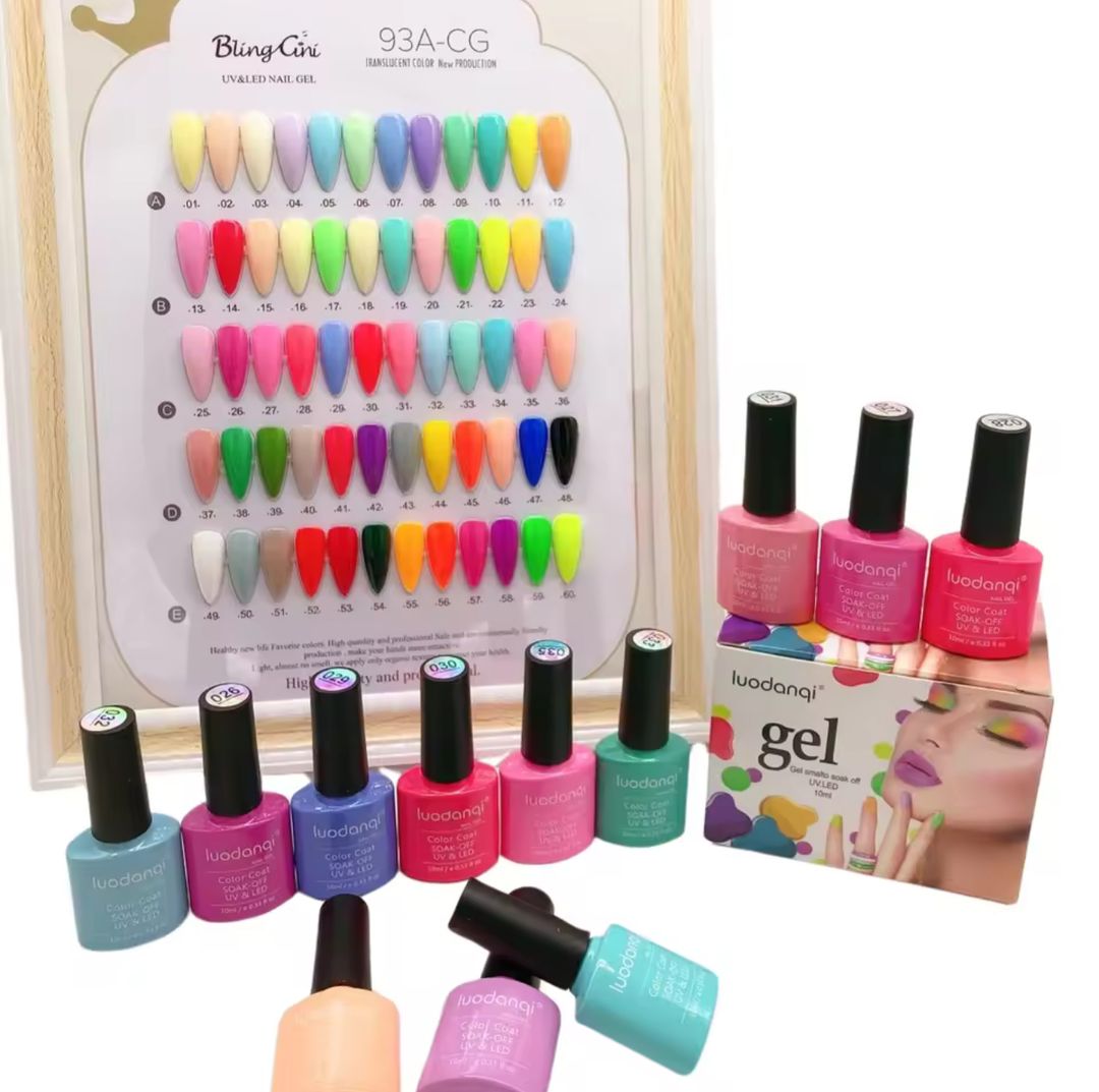 Set de 12 gel semi permanente 