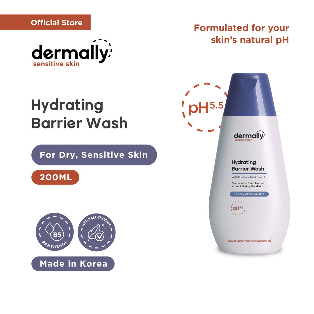 Dermally Sensitive Skin Hydrating Barrier Wash 200ml