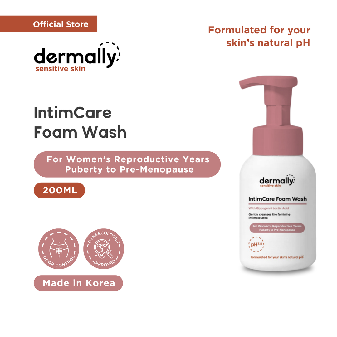 Dermally Sensitive Skin IntimCare Foam Wash 200ml