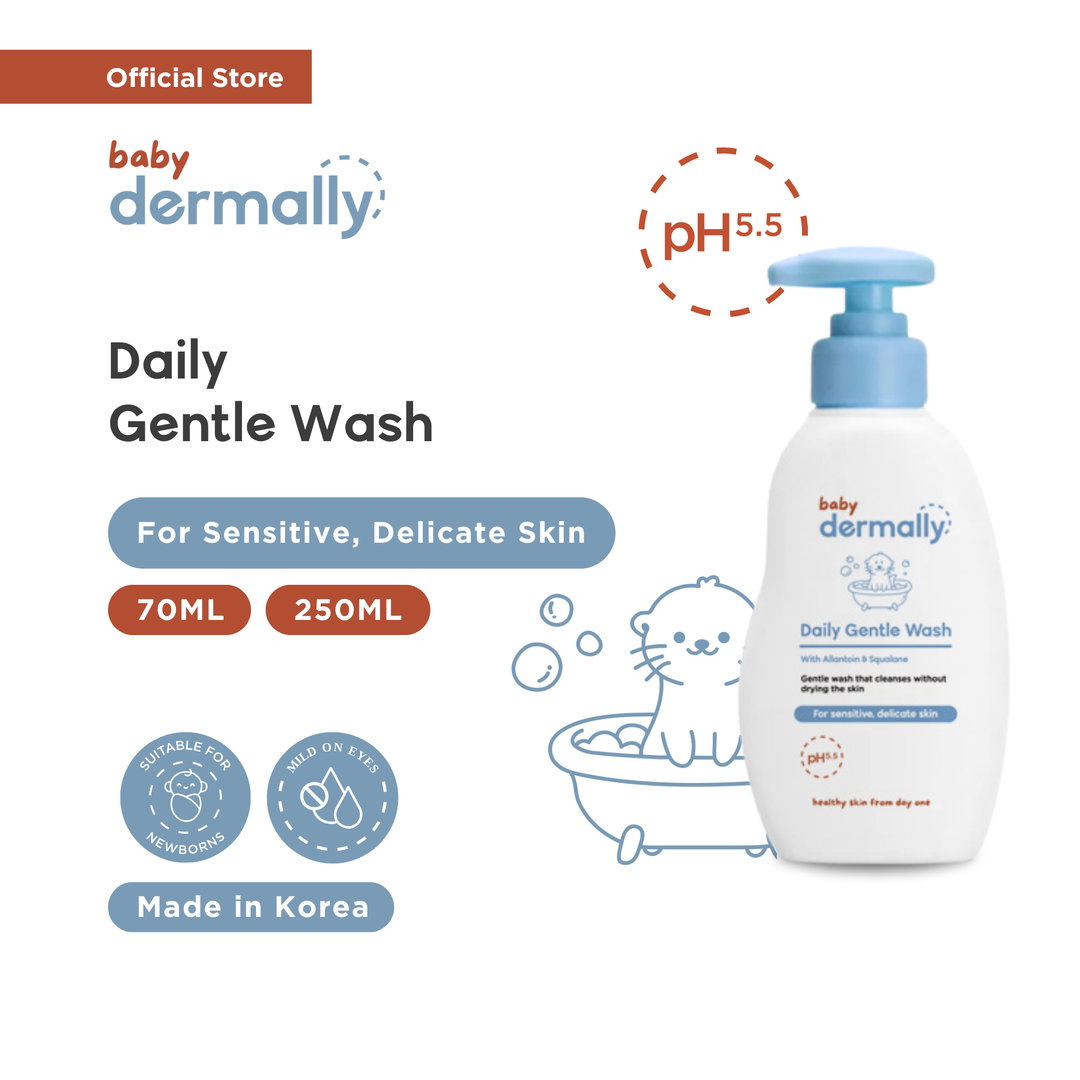 Baby Dermally Daily Gentle Wash 250ml