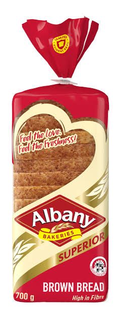 Albany brown bread 