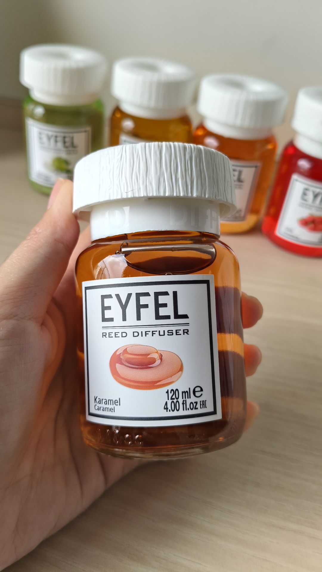 Eyfel Reed Diffuser - Caramel