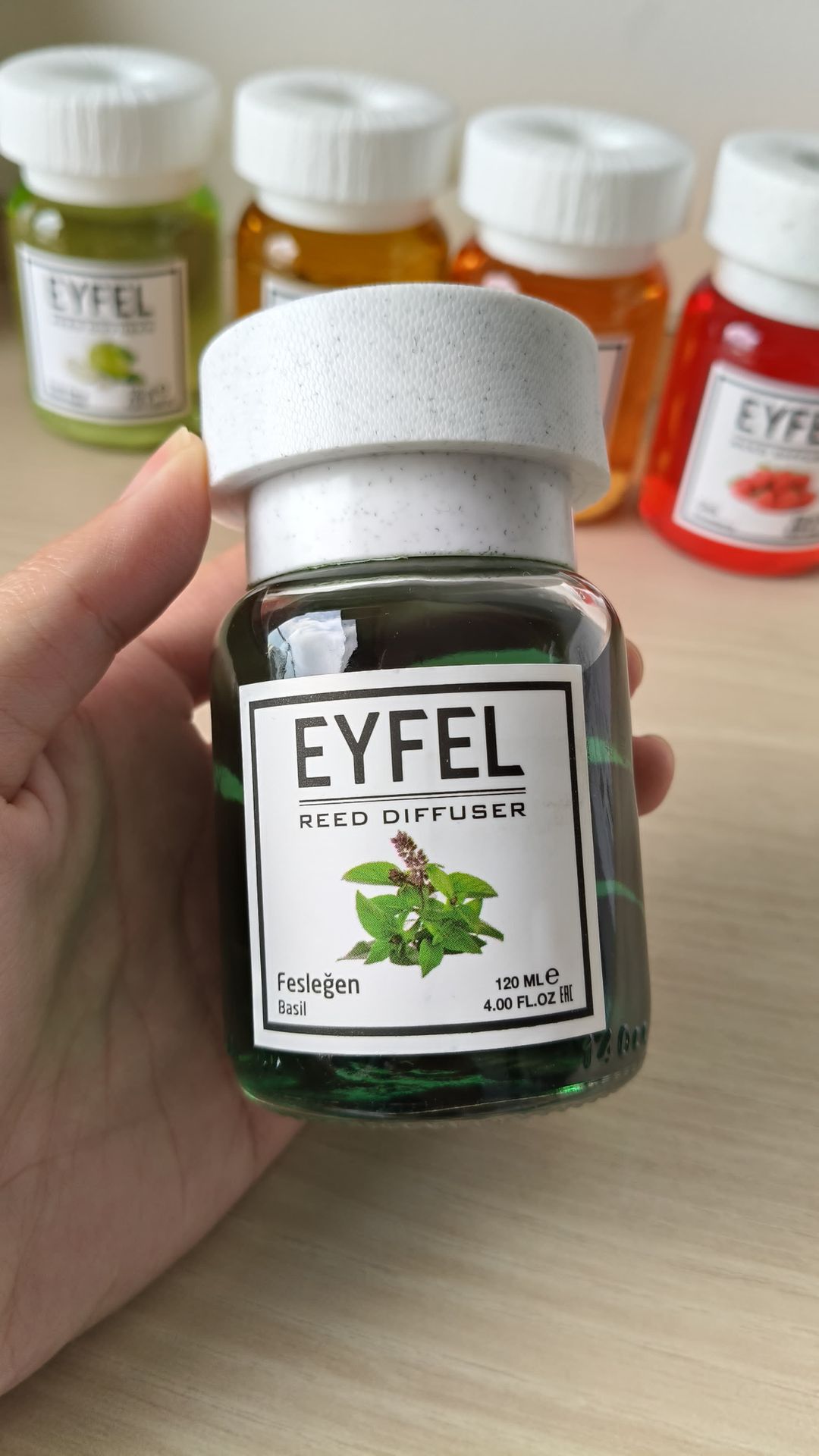 Eyfel Reed Diffuser - Basil