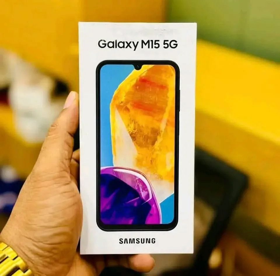 128GB Dual-Sim Blue Samsung Galaxy M15 5G Brand New Sealed In The Box With Accessories And Warranty