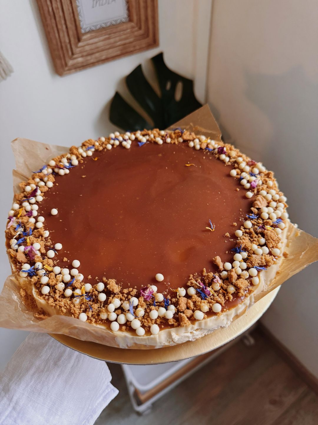Brown Sugar Cheesecake & Miso Caramel