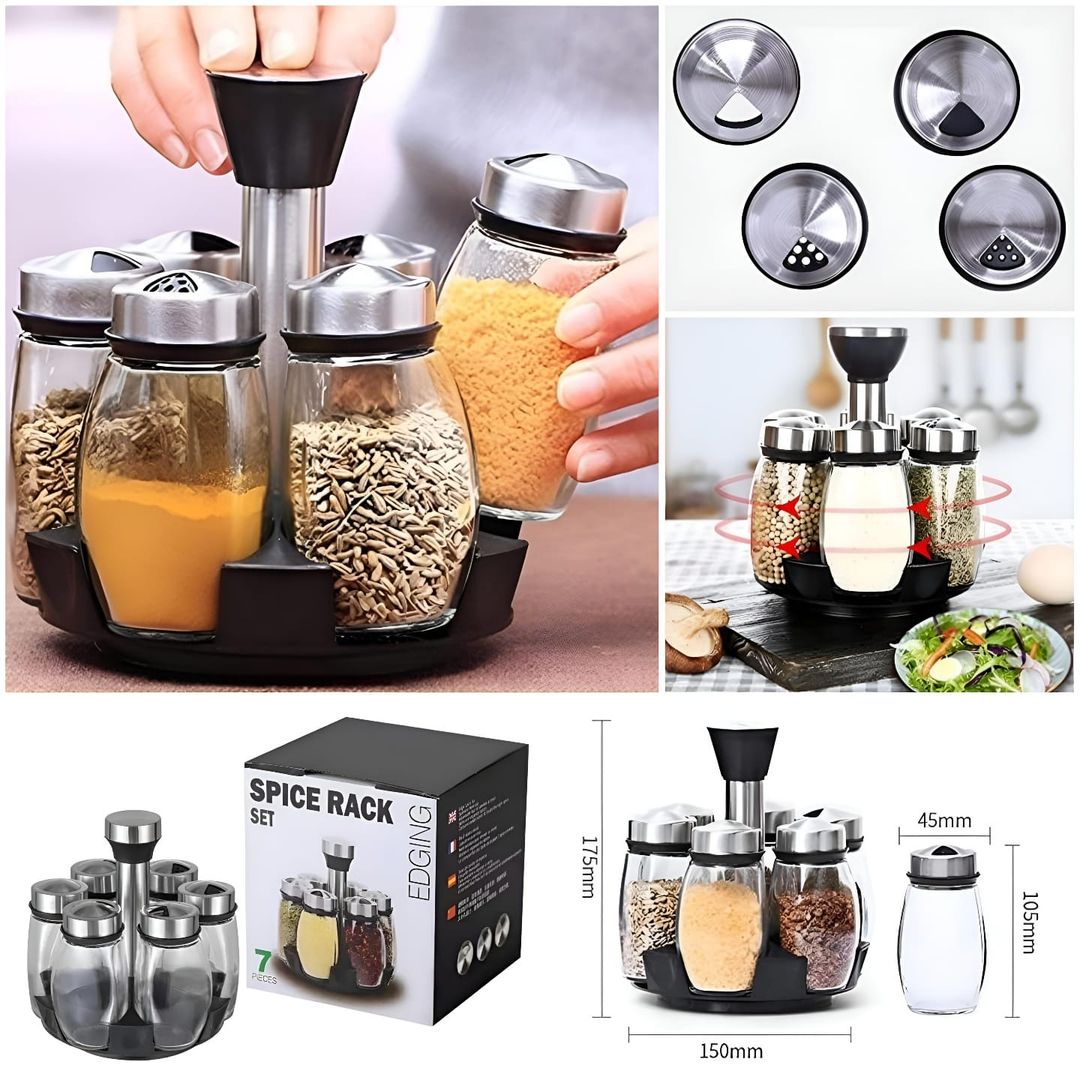 Table Spice Rack Set
