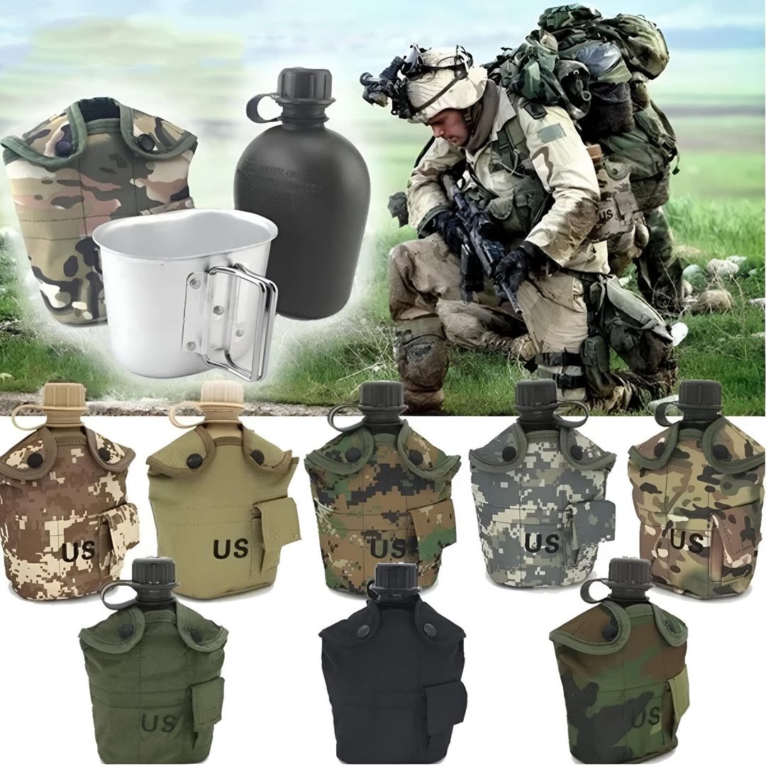 Outdoor Tactical Water Bottle Gift for Hom