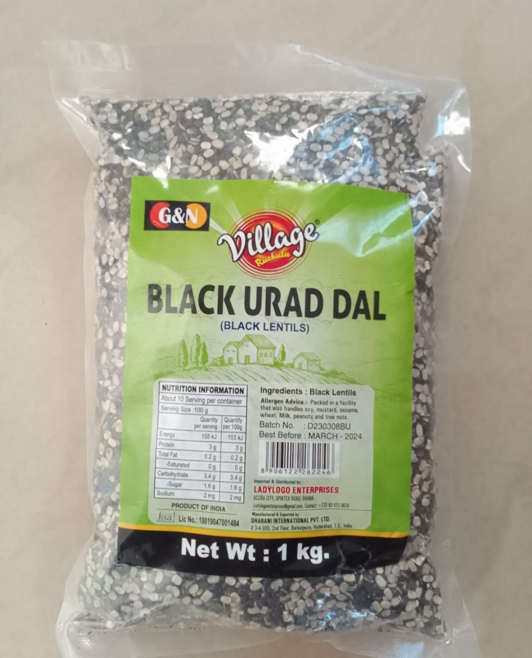 URAD SPLIT BLACK MATHASRI 1 KG