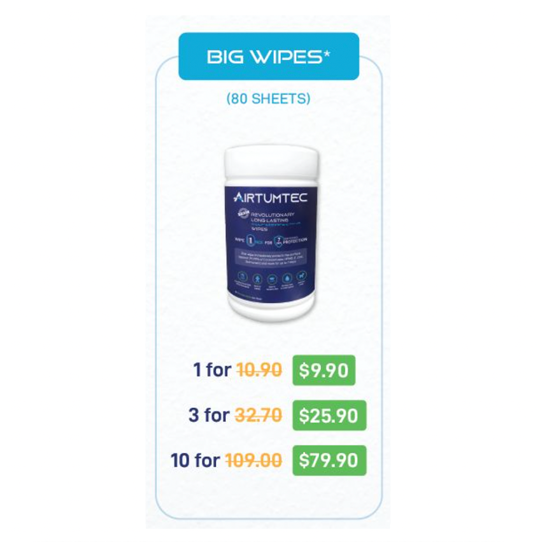 Big Wipes - 80 Sheets