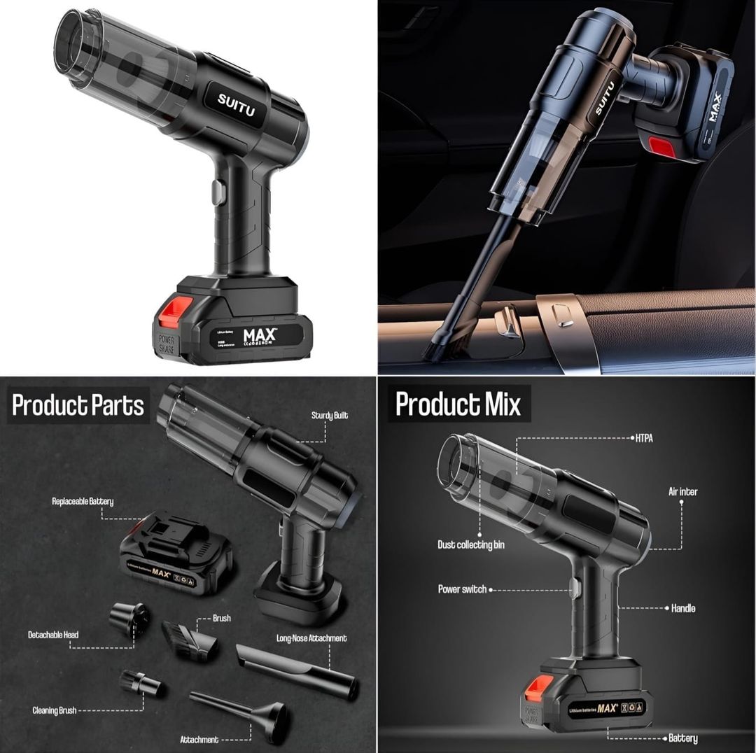 Ultimate Rechargeable Vacuum Blower