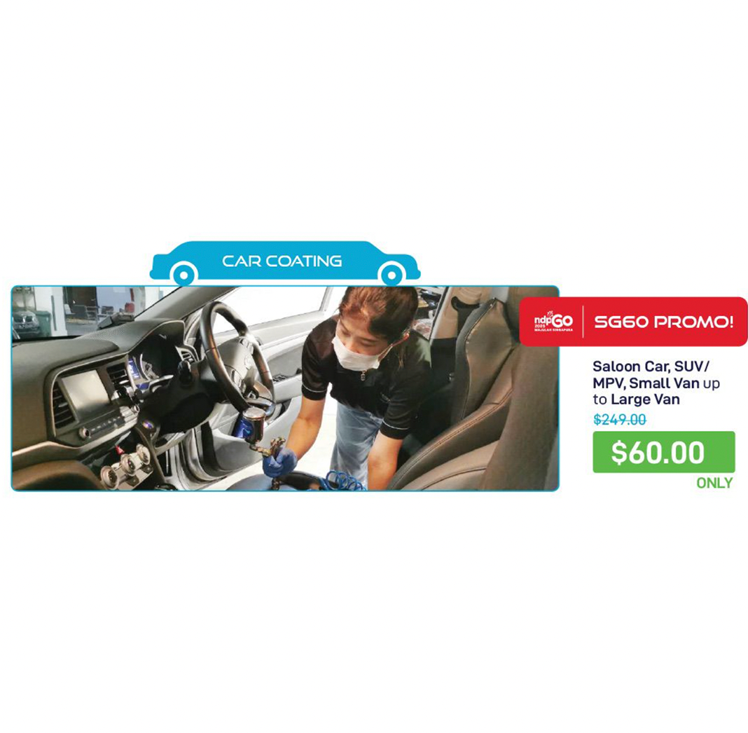 Car Coating Service (SG60 Promo)