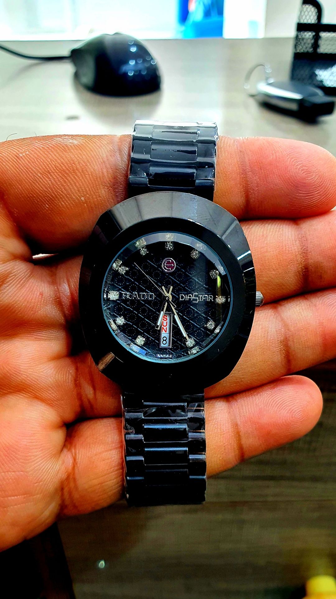 RADO DAISTAR FIRST COPY WATCH BLACK