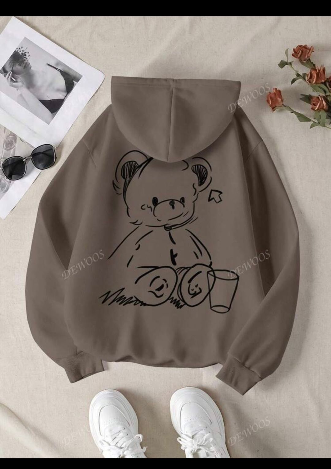 Sweat-shirt à capuche femme 