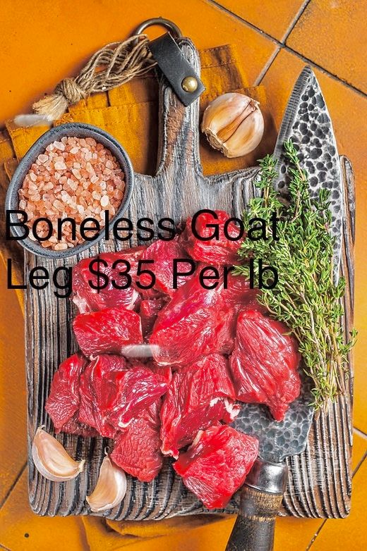 Boneless Goat Leg 1 lb