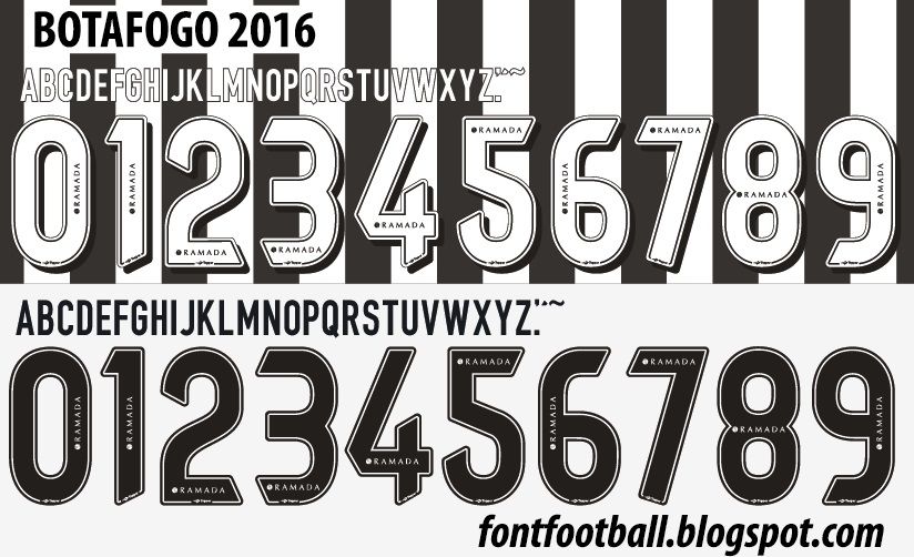 Font Vector Botafogo 2016 kit