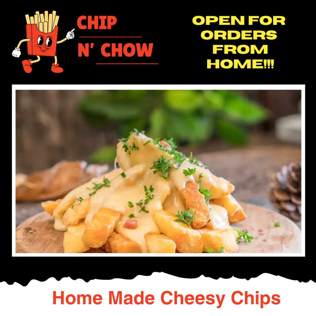 Home Made Cheesy Chips