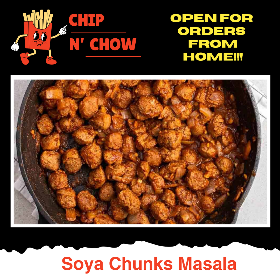 Soya Chunks Masala 