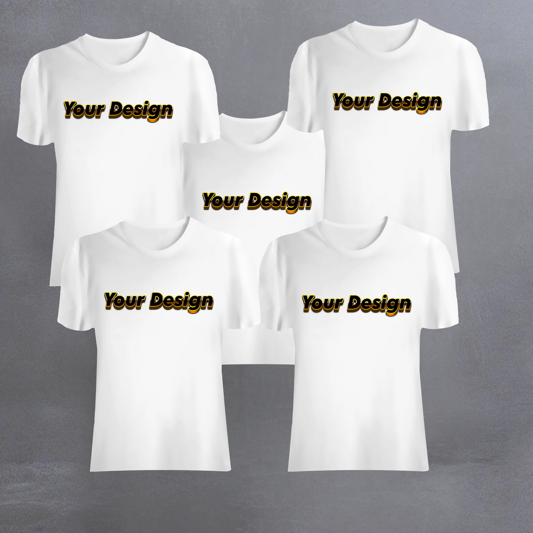 Custom Family T-Shirt Set – Design Your Own Matching Tees