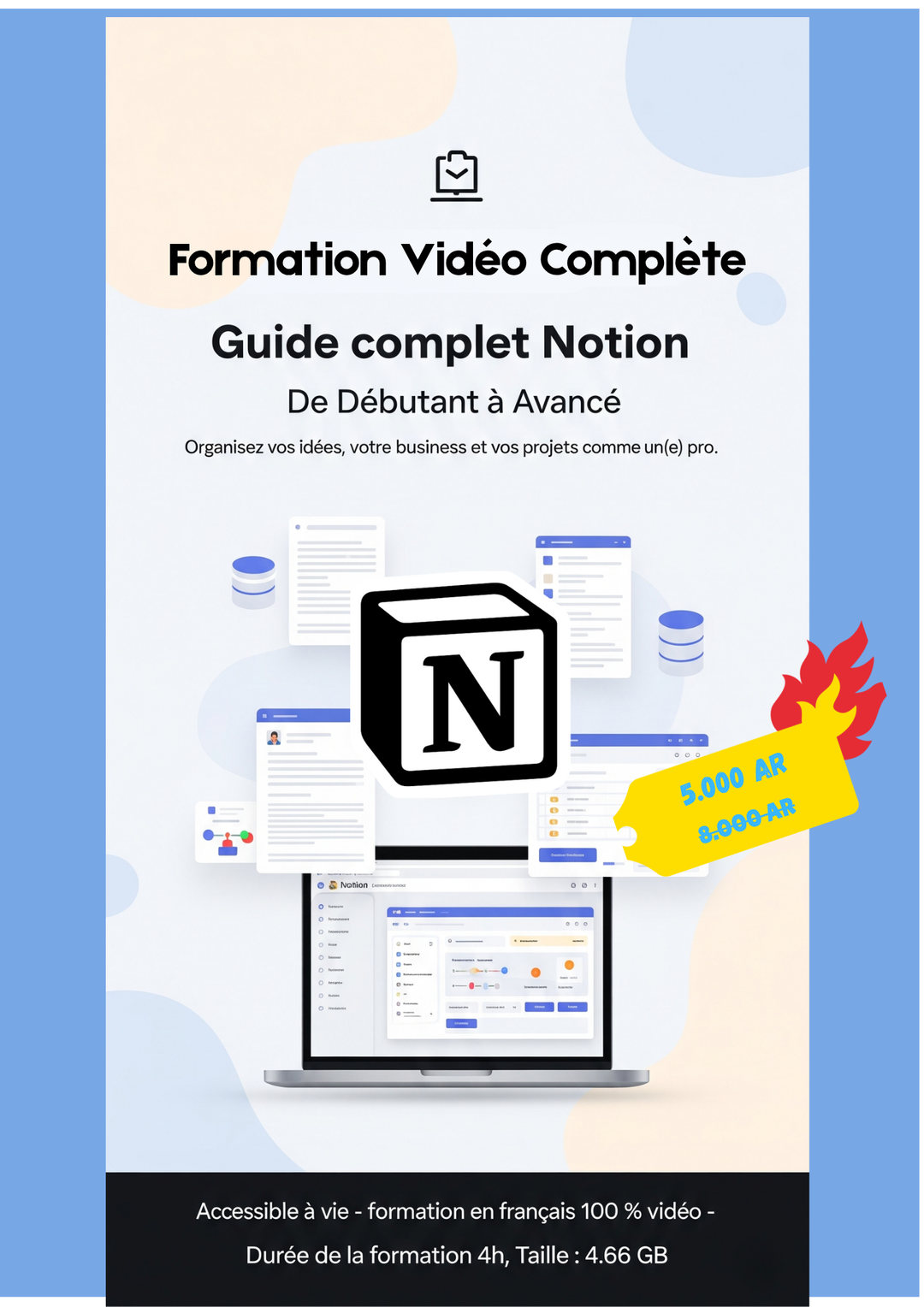 Guide complet Notion de débutant à avancé
