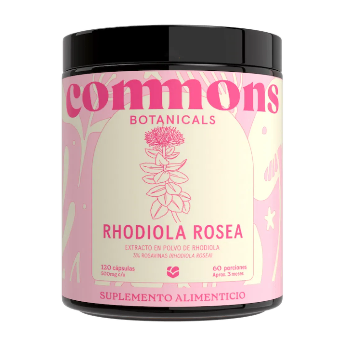 Rhodiola Rosea Extracto Cápsulas Commons