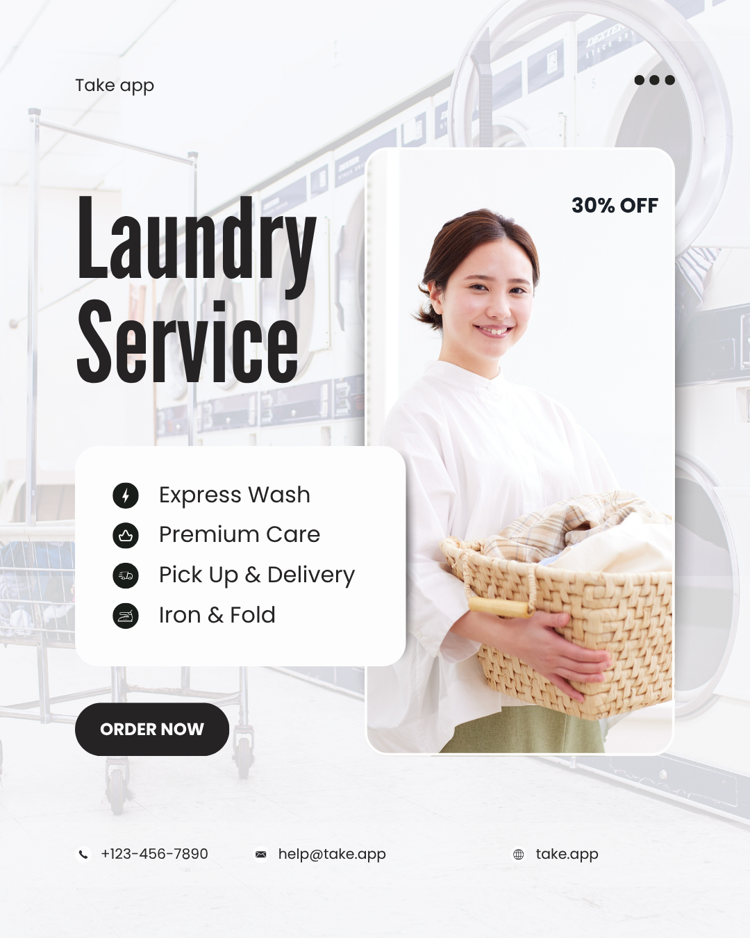[Sample] Laundry Service