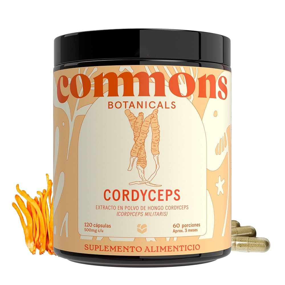 Cordyceps Extracto Cápsulas Commons