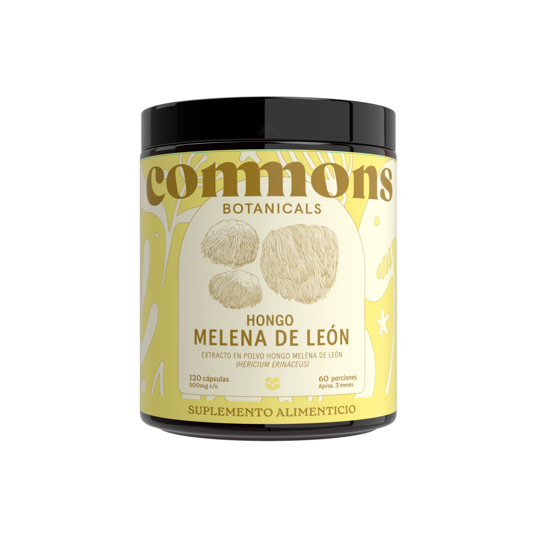Melena de León Extracto Cápsulas Commons