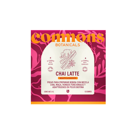Chai Latte Blend Caja de 12 sobres Commons