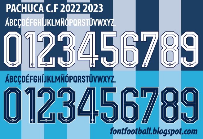 Font Vector Pachuca CF 2022 2023 kit