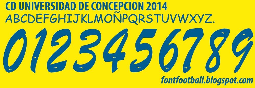 Font Vector CD Universidad De Concepcion 2014 kit